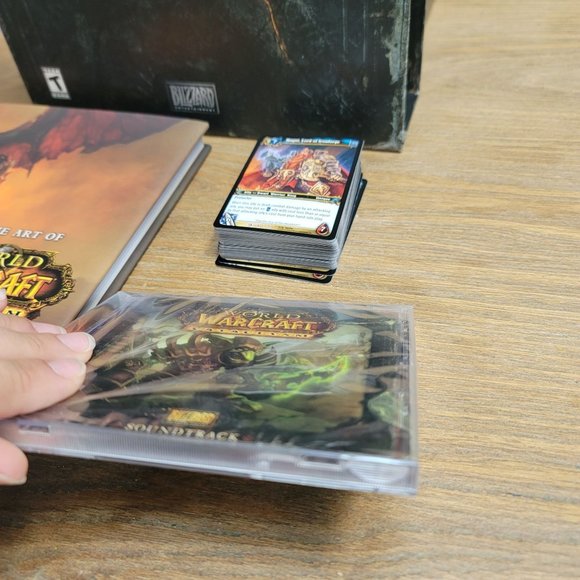 world of warcraft Cataclysm collectors edition mostly sealed scratched loot card - Picture 8 of 16